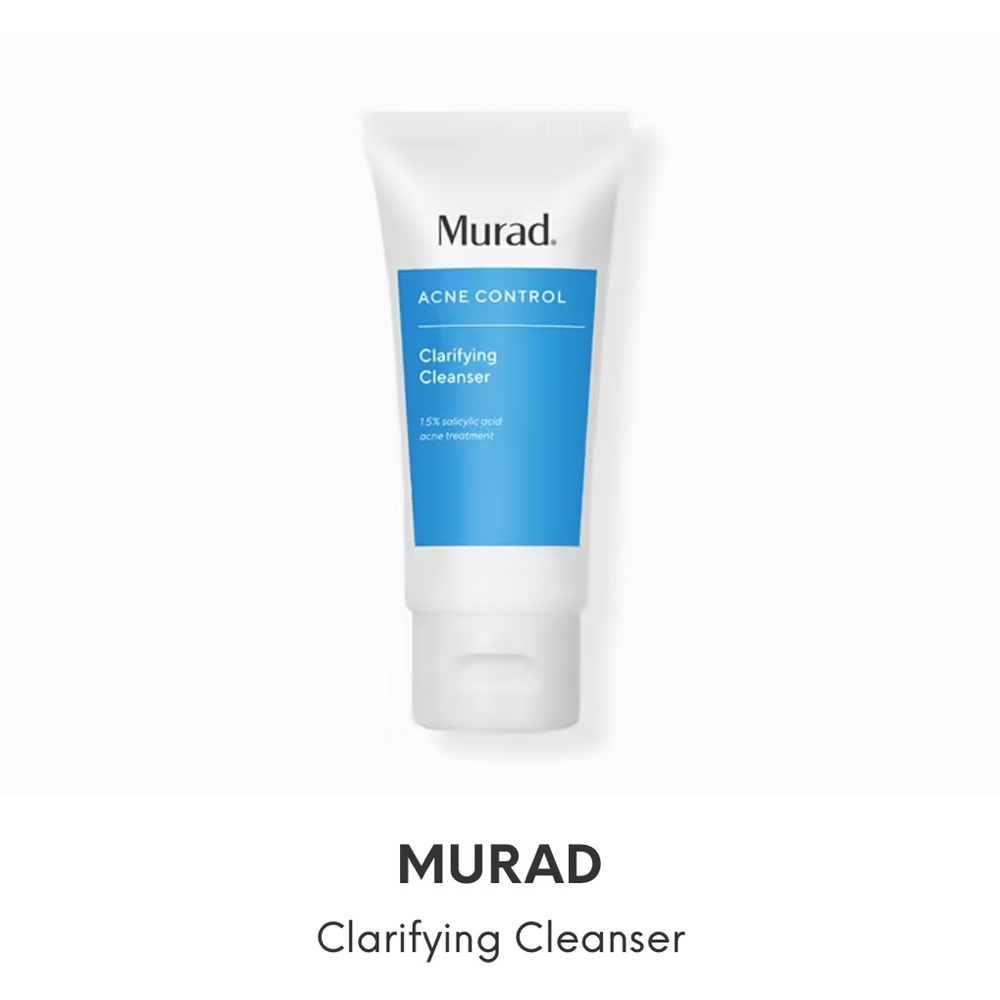 Murad Acne Control Clarifying Cleanser - Blue and White